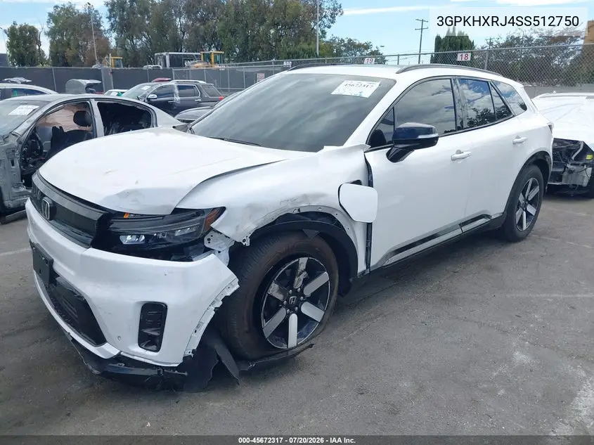 2025 Honda Prologue Touring VIN: 3GPKHXRJ4SS512750 Lot: 45672317