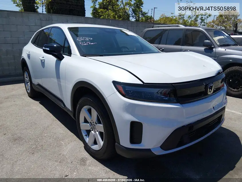 2026 Honda Prologue Ex VIN: 3GPKHVRJ4TS505898 Lot: 45535208