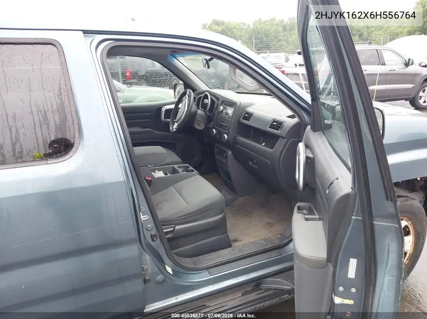 2006 Honda Ridgeline Rt VIN: 2HJYK162X6H556764 Lot: 45536877