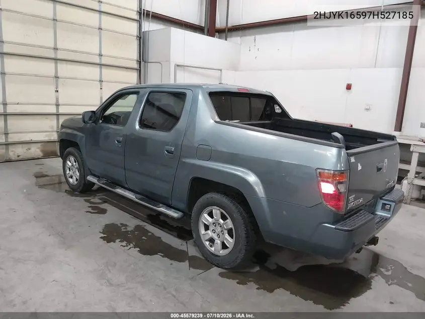 2007 Honda Ridgeline Rtl VIN: 2HJYK16597H527185 Lot: 45579239