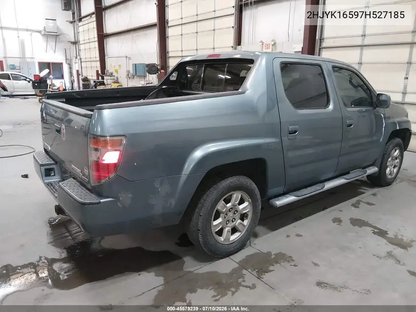 2007 Honda Ridgeline Rtl VIN: 2HJYK16597H527185 Lot: 45579239