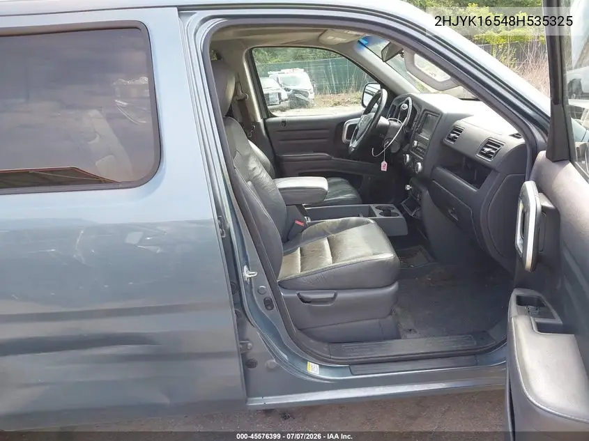 2008 Honda Ridgeline Rtl VIN: 2HJYK16548H535325 Lot: 45576399