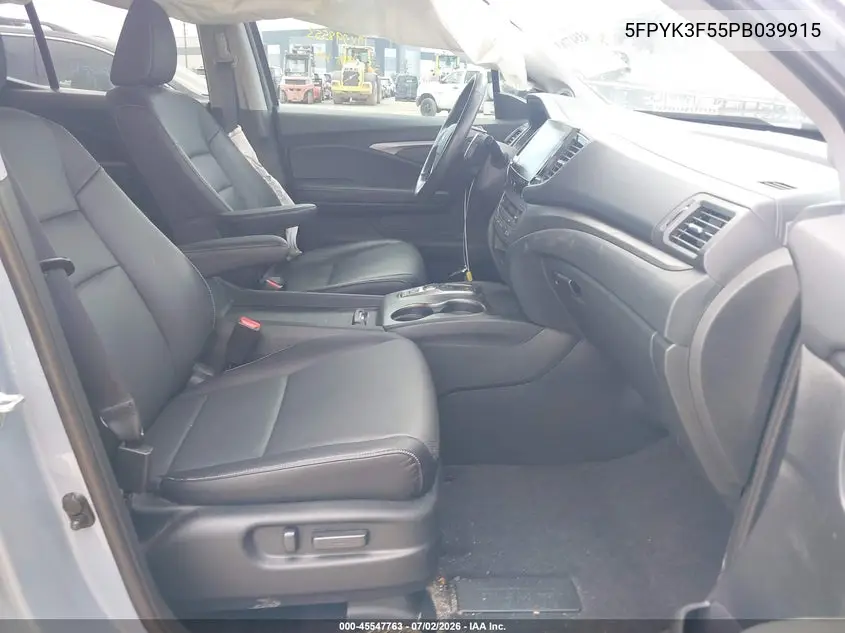 2023 Honda Ridgeline Rtl VIN: 5FPYK3F55PB039915 Lot: 45547763