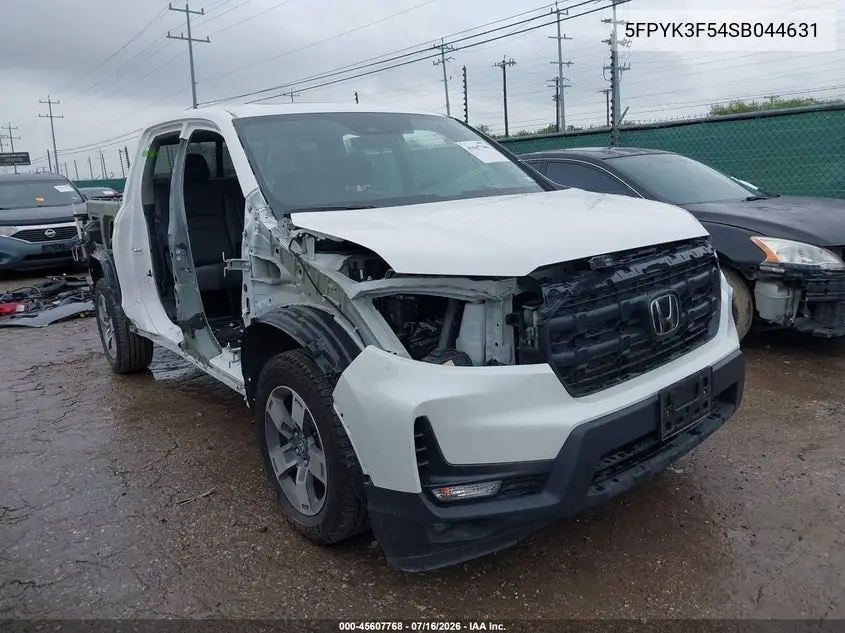 2025 Honda Ridgeline Rtl VIN: 5FPYK3F54SB044631 Lot: 45607768