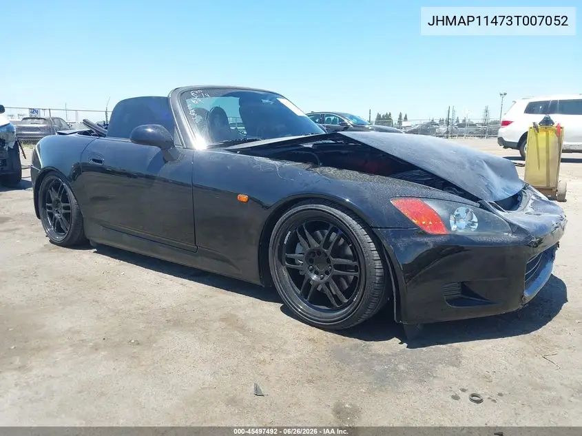 2003 Honda S2000 VIN: JHMAP11473T007052 Lot: 45497492