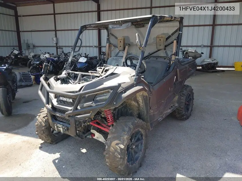 2018 Honda Sxs1000 M3 VIN: 1HFVE04X1J4200433 Lot: 45253807