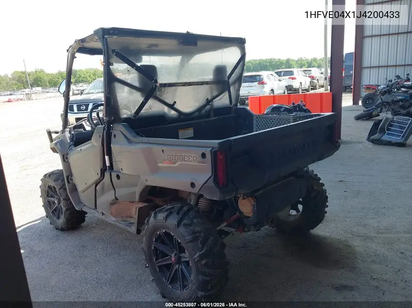 2018 Honda Sxs1000 M3 VIN: 1HFVE04X1J4200433 Lot: 45253807