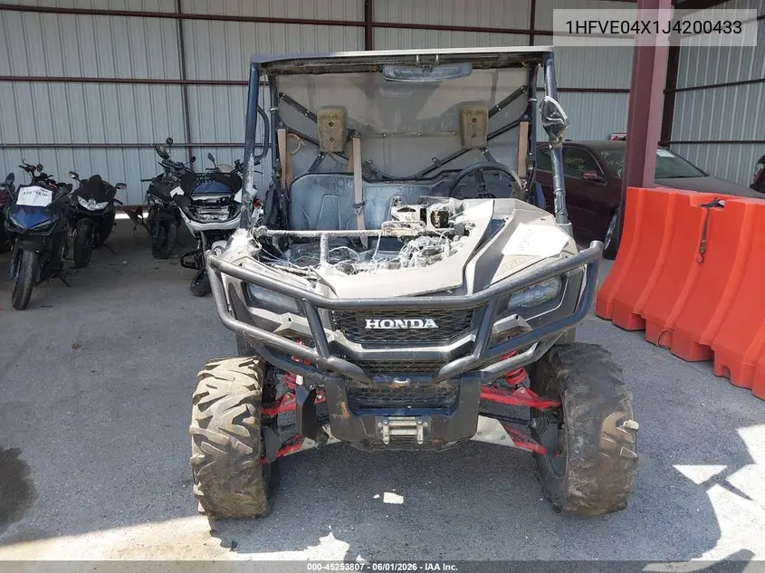 2018 Honda Sxs1000 M3 VIN: 1HFVE04X1J4200433 Lot: 45253807