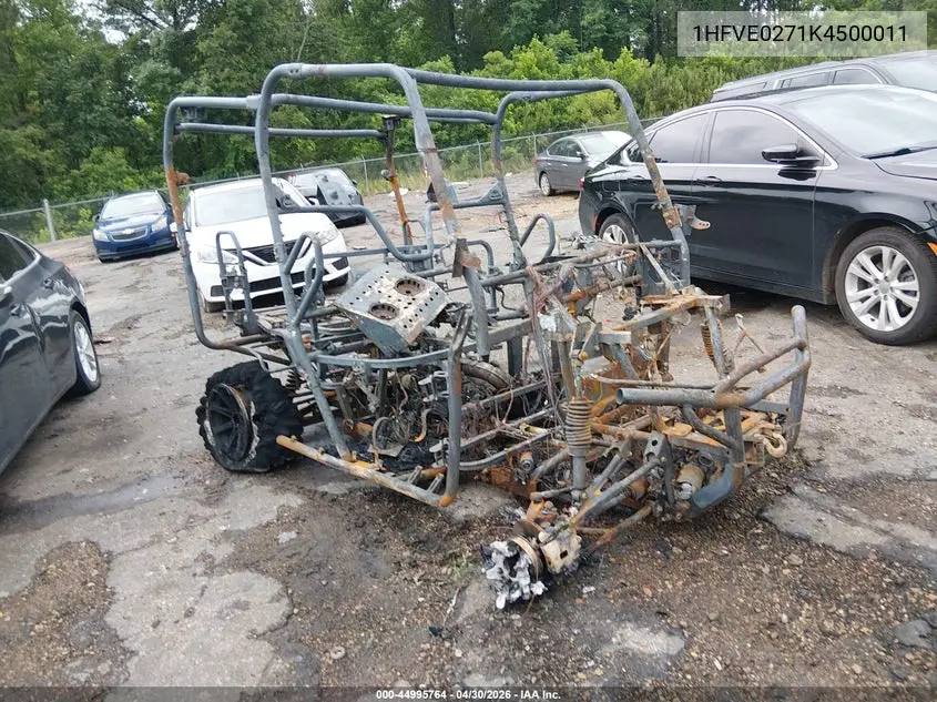 2019 Honda Sxs700 M4 VIN: 1HFVE0271K4500011 Lot: 44995764