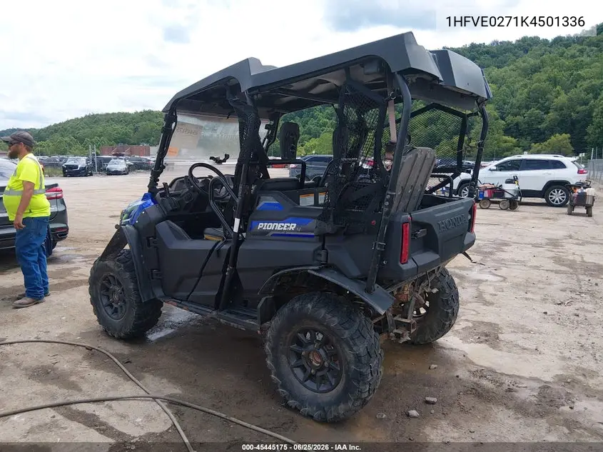 2019 Honda Sxs700 M4 VIN: 1HFVE0271K4501336 Lot: 45445175