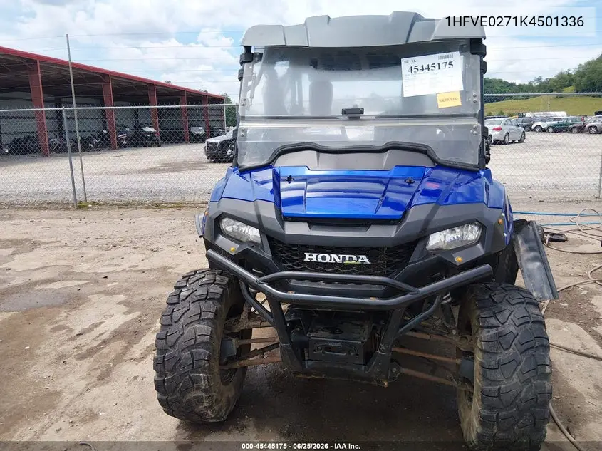 2019 Honda Sxs700 M4 VIN: 1HFVE0271K4501336 Lot: 45445175