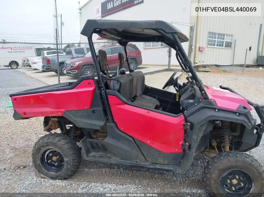 2020 Honda Sxs1000 VIN: 01HFVE04B5L440069 Lot: 45022239