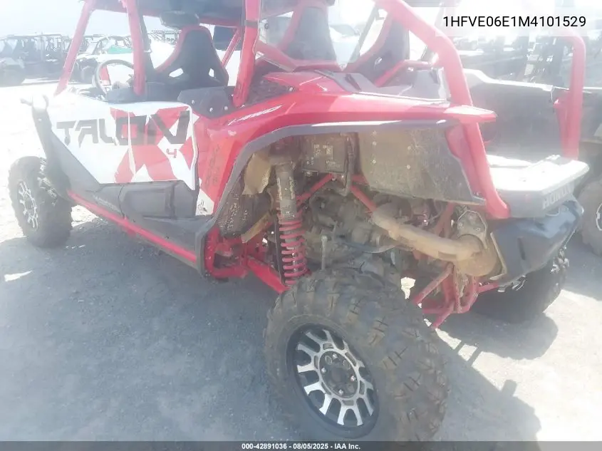2021 Honda Sxs1000 S4X VIN: 1HFVE06E1M4101529 Lot: 42891036