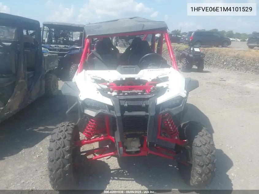 2021 Honda Sxs1000 S4X VIN: 1HFVE06E1M4101529 Lot: 42891036