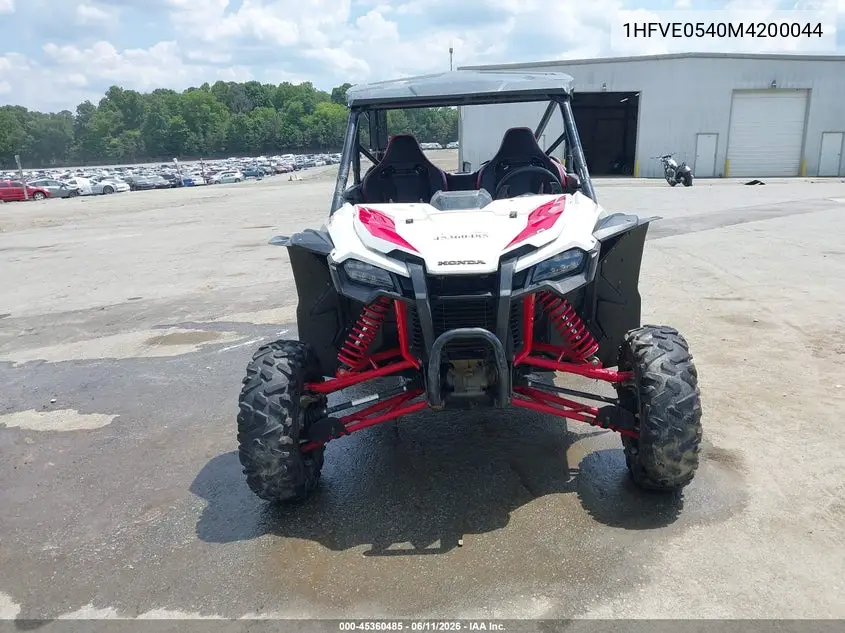 2021 Honda Sxs1000 S2R VIN: 1HFVE0540M4200044 Lot: 45360485