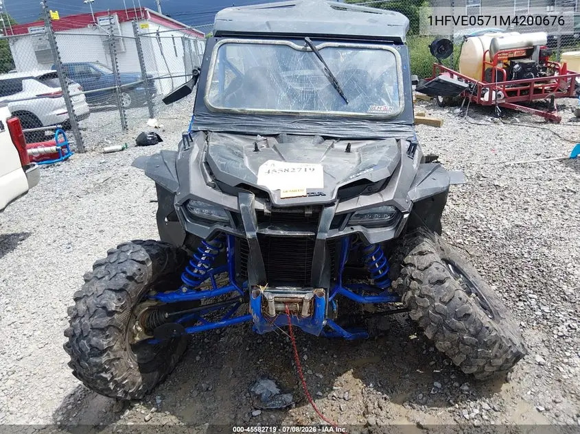 2021 Honda Sxs1000 S2R VIN: 1HFVE0571M4200676 Lot: 45582719