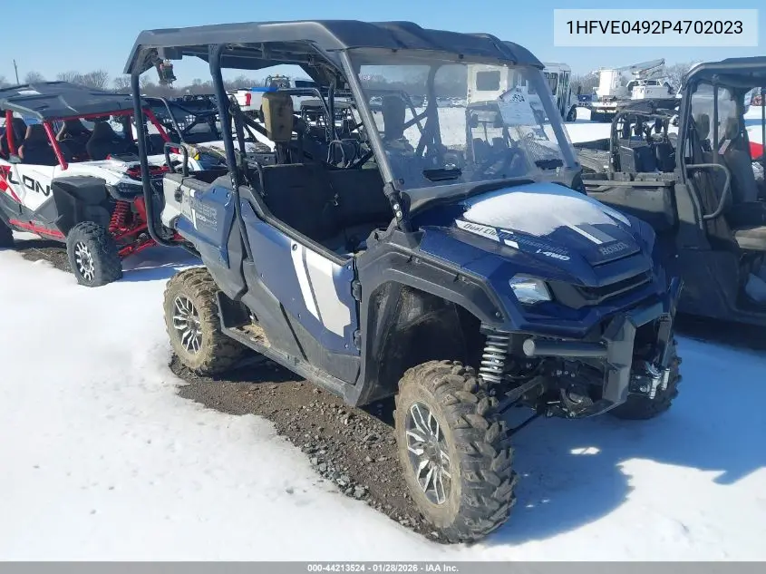 2023 Honda Sxs1000 M3 VIN: 1HFVE0492P4702023 Lot: 44213524