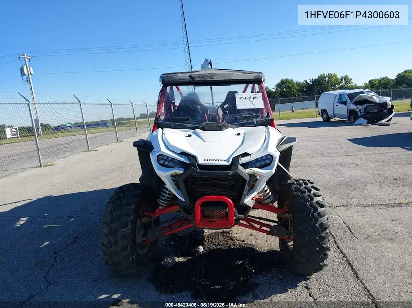 2023 Honda Sxs1000 S4X VIN: 1HFVE06F1P4300603 Lot: 45423408