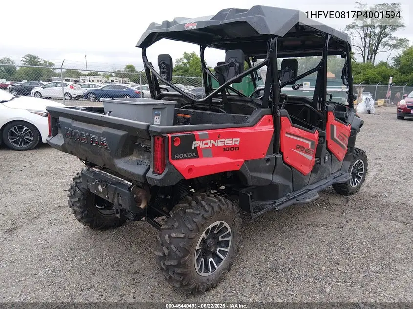 2023 Honda Sxs1000 M6D VIN: 1HFVE0817P4001594 Lot: 45440493