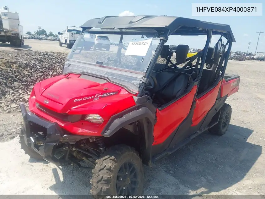 2023 Honda Sxs1000 M6 VIN: 1HFVE084XP4000871 Lot: 45506925