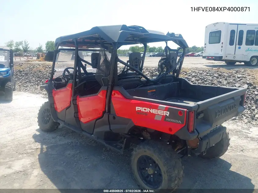 2023 Honda Sxs1000 M6 VIN: 1HFVE084XP4000871 Lot: 45506925