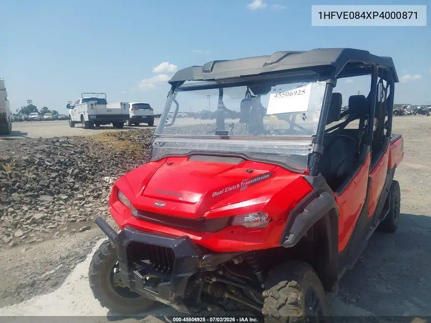 2023 Honda Sxs1000 M6 VIN: 1HFVE084XP4000871 Lot: 45506925