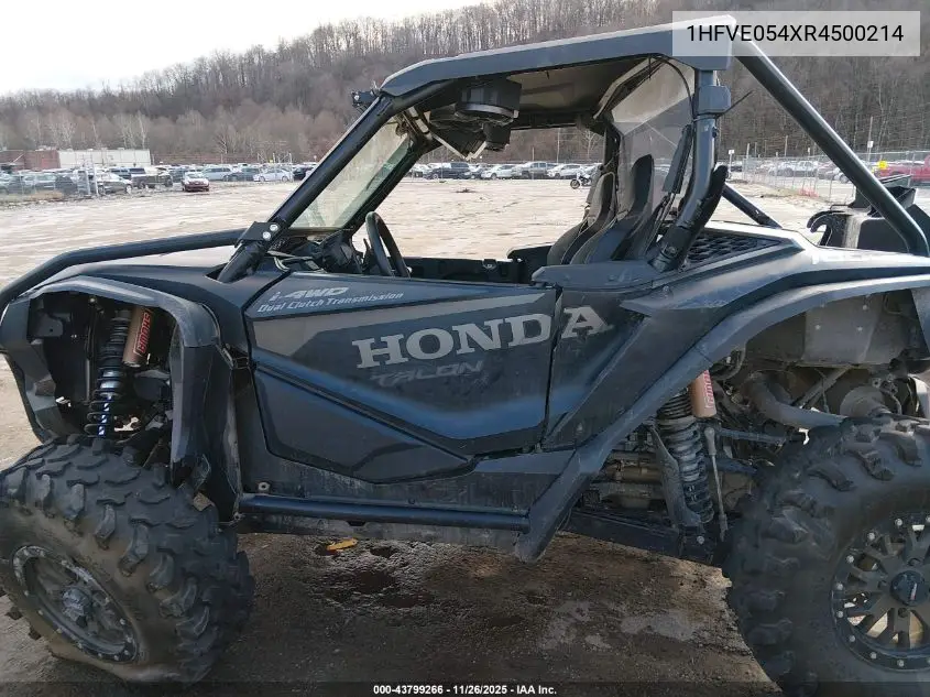 2024 Honda Sxs1000 S2R VIN: 1HFVE054XR4500214 Lot: 43799266