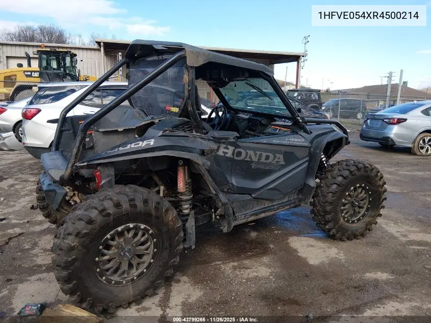 2024 Honda Sxs1000 S2R VIN: 1HFVE054XR4500214 Lot: 43799266