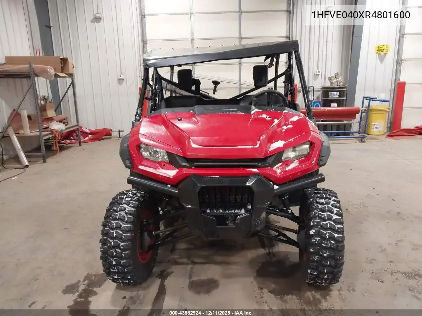 2024 Honda Sxs1000 M5 VIN: 1HFVE040XR4801600 Lot: 43882924
