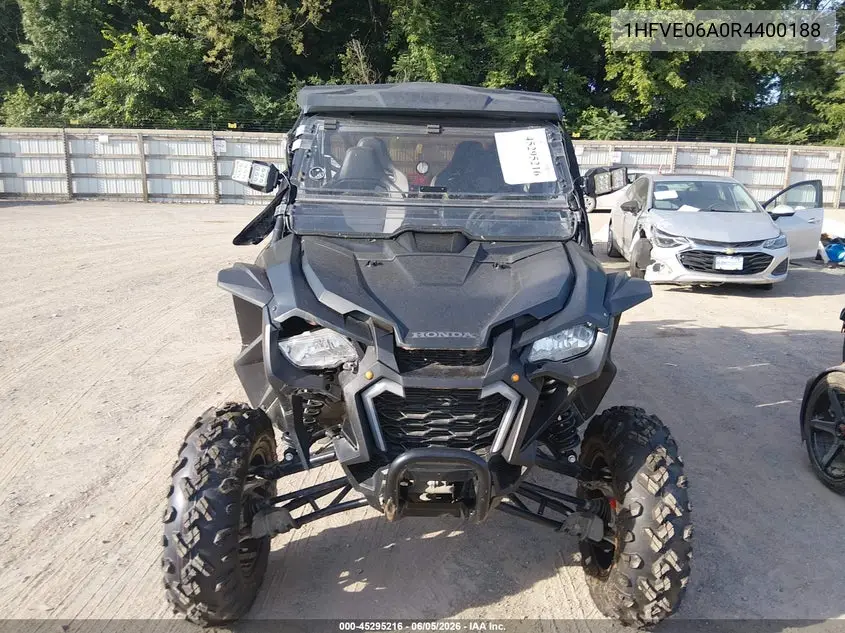2024 Honda Sxs1000 S4 VIN: 1HFVE06A0R4400188 Lot: 45295216