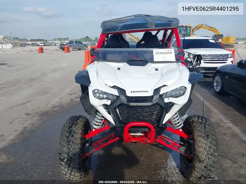2024 Honda Sxs1000 S4R VIN: 1HFVE0625R4401295 Lot: 45302698