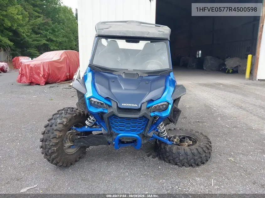 2024 Honda Sxs1000 S2R VIN: 1HFVE0577R4500598 Lot: 45413184