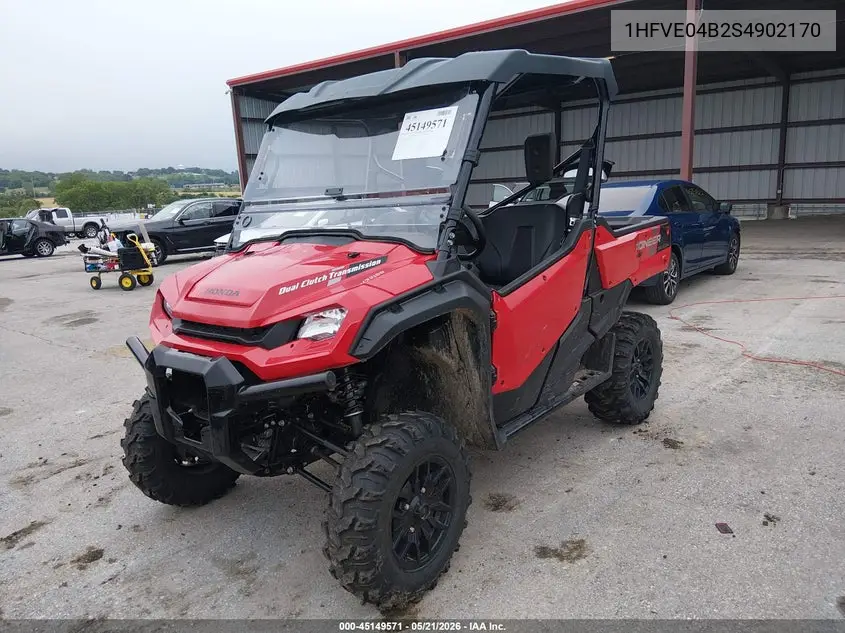 2025 Honda Sxs1000 M3 VIN: 1HFVE04B2S4902170 Lot: 45149571