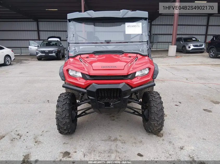 2025 Honda Sxs1000 M3 VIN: 1HFVE04B2S4902170 Lot: 45149571