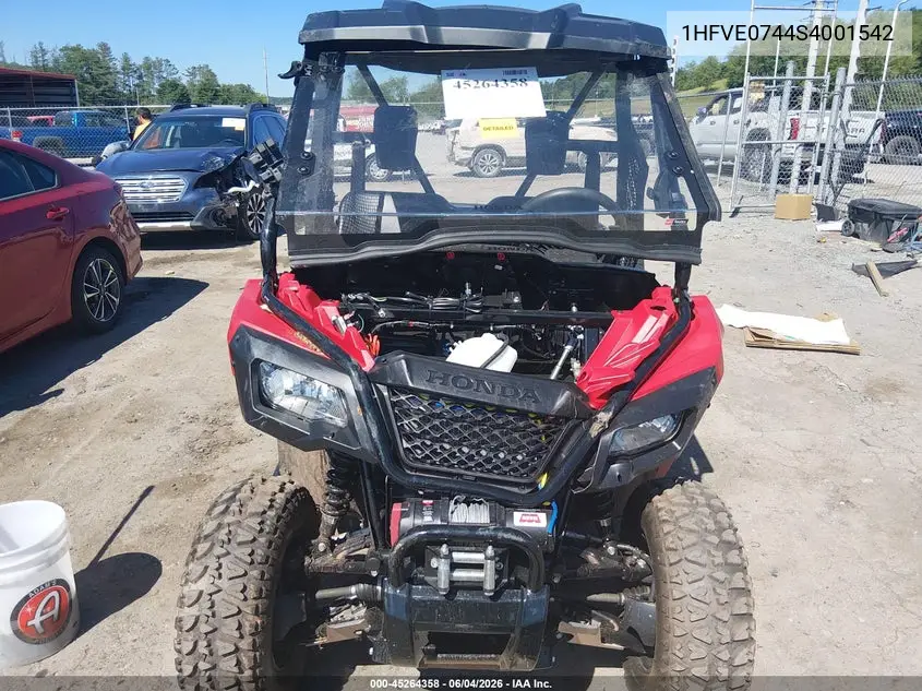 2025 Honda Sxs520 M2 VIN: 1HFVE0744S4001542 Lot: 45264358