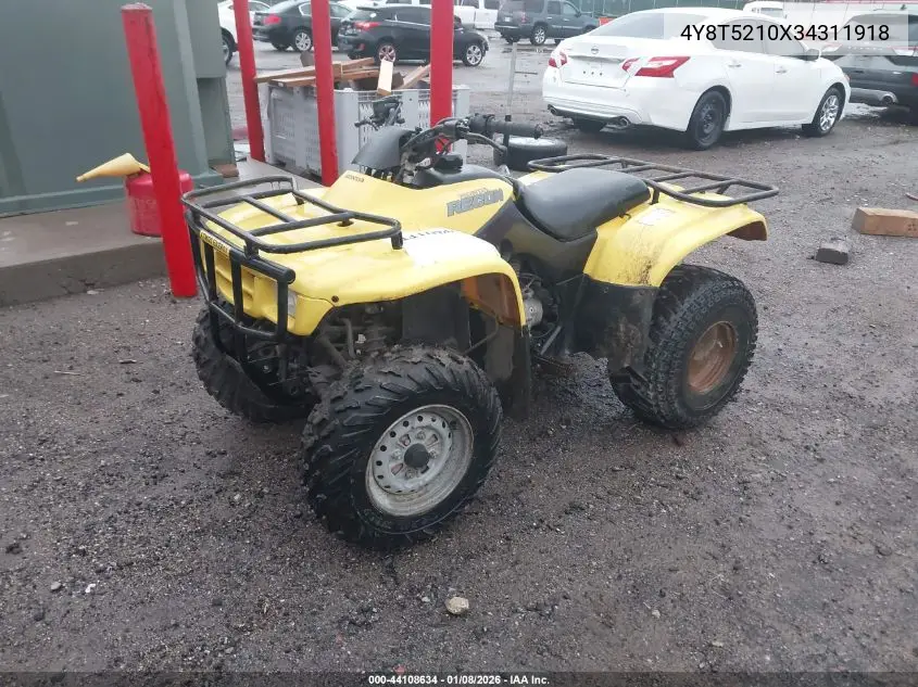 2003 Honda Trx250 Tm VIN: 4Y8T5210X34311918 Lot: 44108634