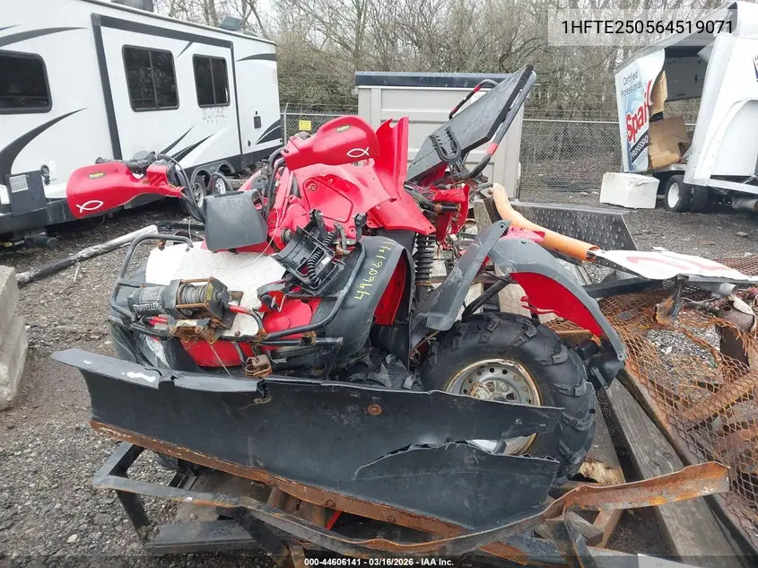 2006 Honda Trx350 Fm VIN: 1HFTE250564519071 Lot: 44606141