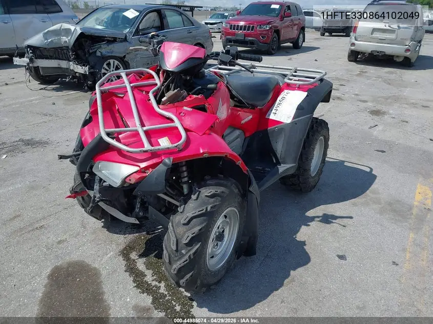 2006 Honda Trx680 Fa VIN: 1HFTE330864102049 Lot: 44985074