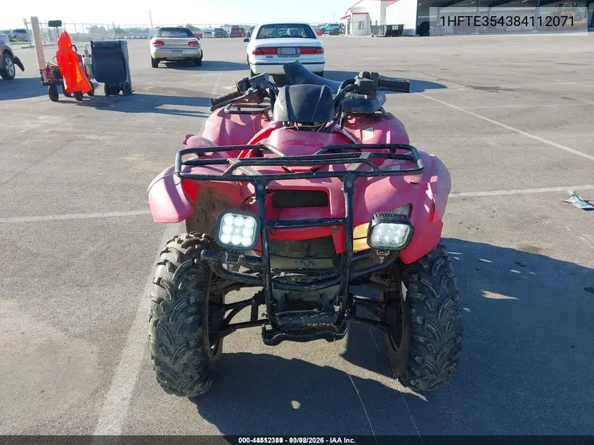 2008 Honda Trx420 Fe VIN: 1HFTE354384112071 Lot: 44512389