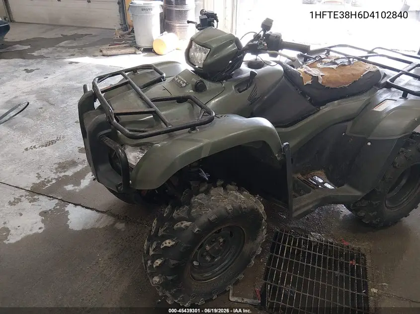 2013 Honda Trx500 Fpe VIN: 1HFTE38H6D4102840 Lot: 45439301