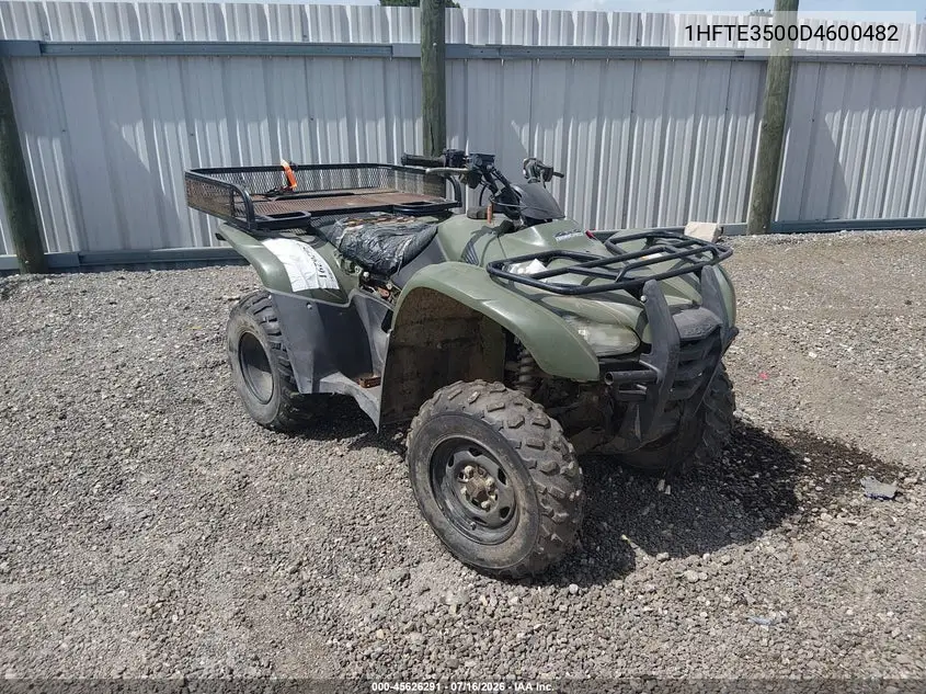 2013 Honda Trx420 Fm VIN: 1HFTE3500D4600482 Lot: 45626291