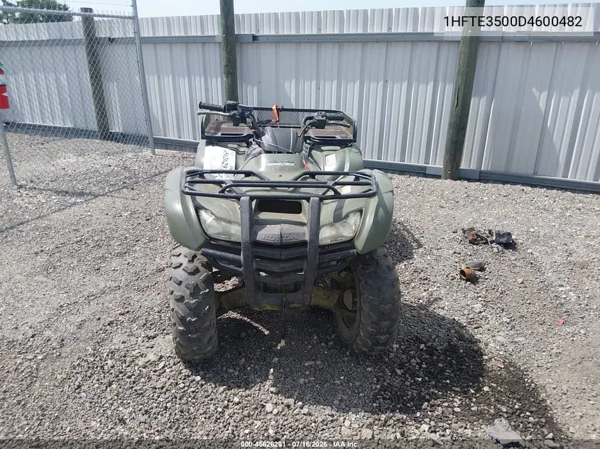 2013 Honda Trx420 Fm VIN: 1HFTE3500D4600482 Lot: 45626291