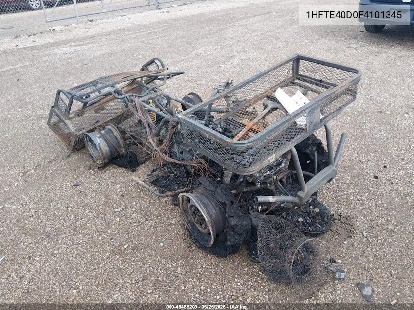 2015 Honda Trx420 Fm VIN: 1HFTE40D0F4101345 Lot: 45485209