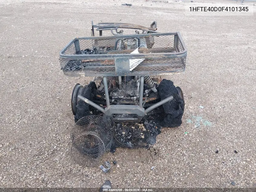 2015 Honda Trx420 Fm VIN: 1HFTE40D0F4101345 Lot: 45485209