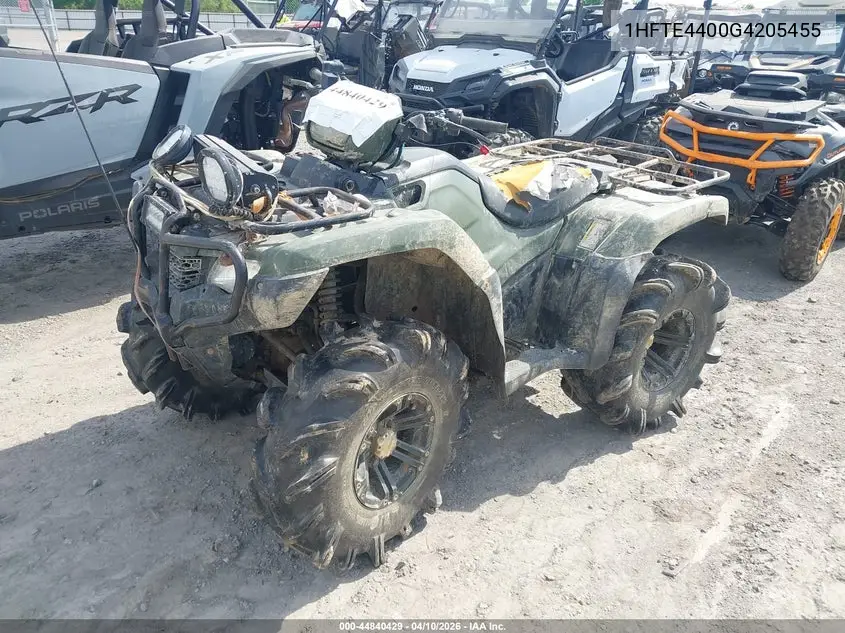 2016 Honda Trx500 Fm VIN: 1HFTE4400G4205455 Lot: 44840429