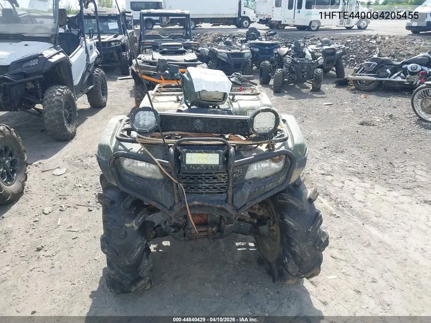 2016 Honda Trx500 Fm VIN: 1HFTE4400G4205455 Lot: 44840429