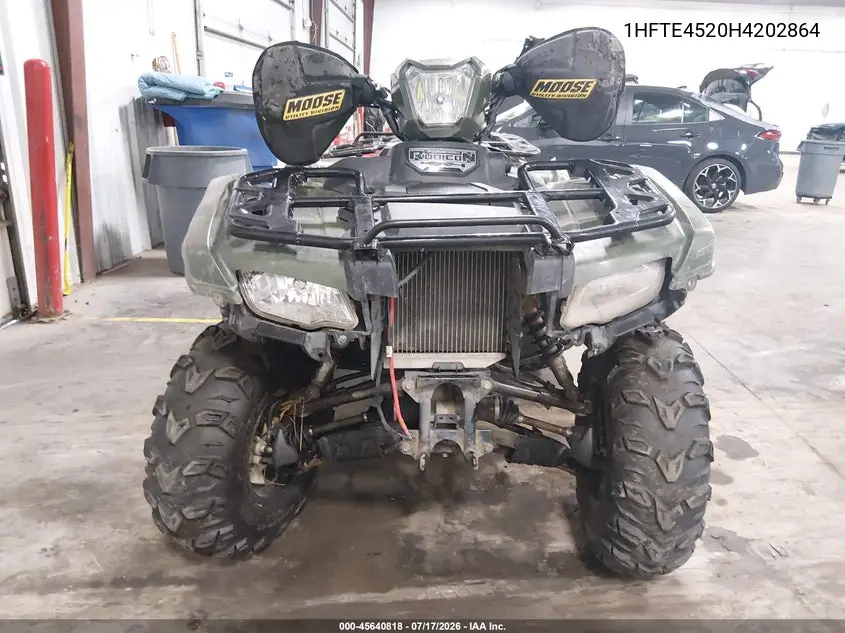 2017 Honda Trx500 Fm VIN: 1HFTE4520H4202864 Lot: 45640818