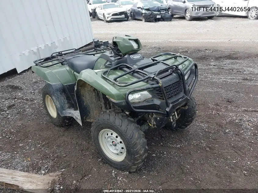 2018 Honda Trx500 Fm VIN: 1HFTE4415J4402654 Lot: 45133947