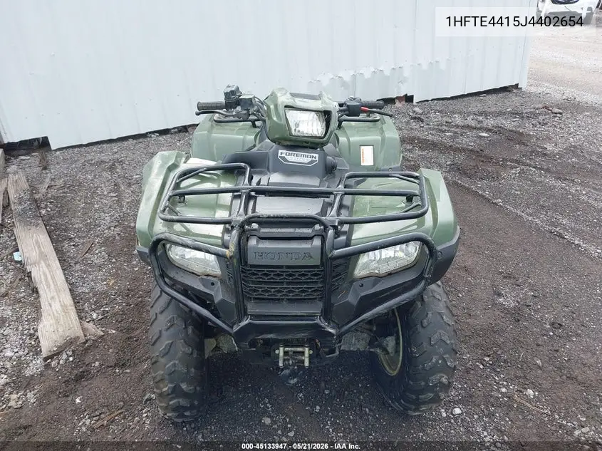 2018 Honda Trx500 Fm VIN: 1HFTE4415J4402654 Lot: 45133947