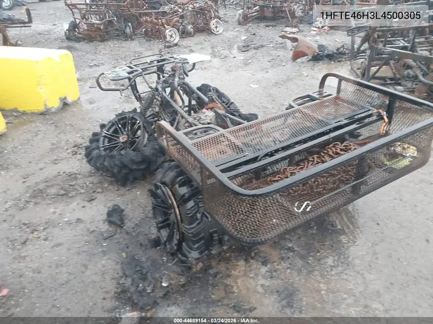 2020 Honda Trx520 Fa VIN: 1HFTE46H3L4500305 Lot: 44689154